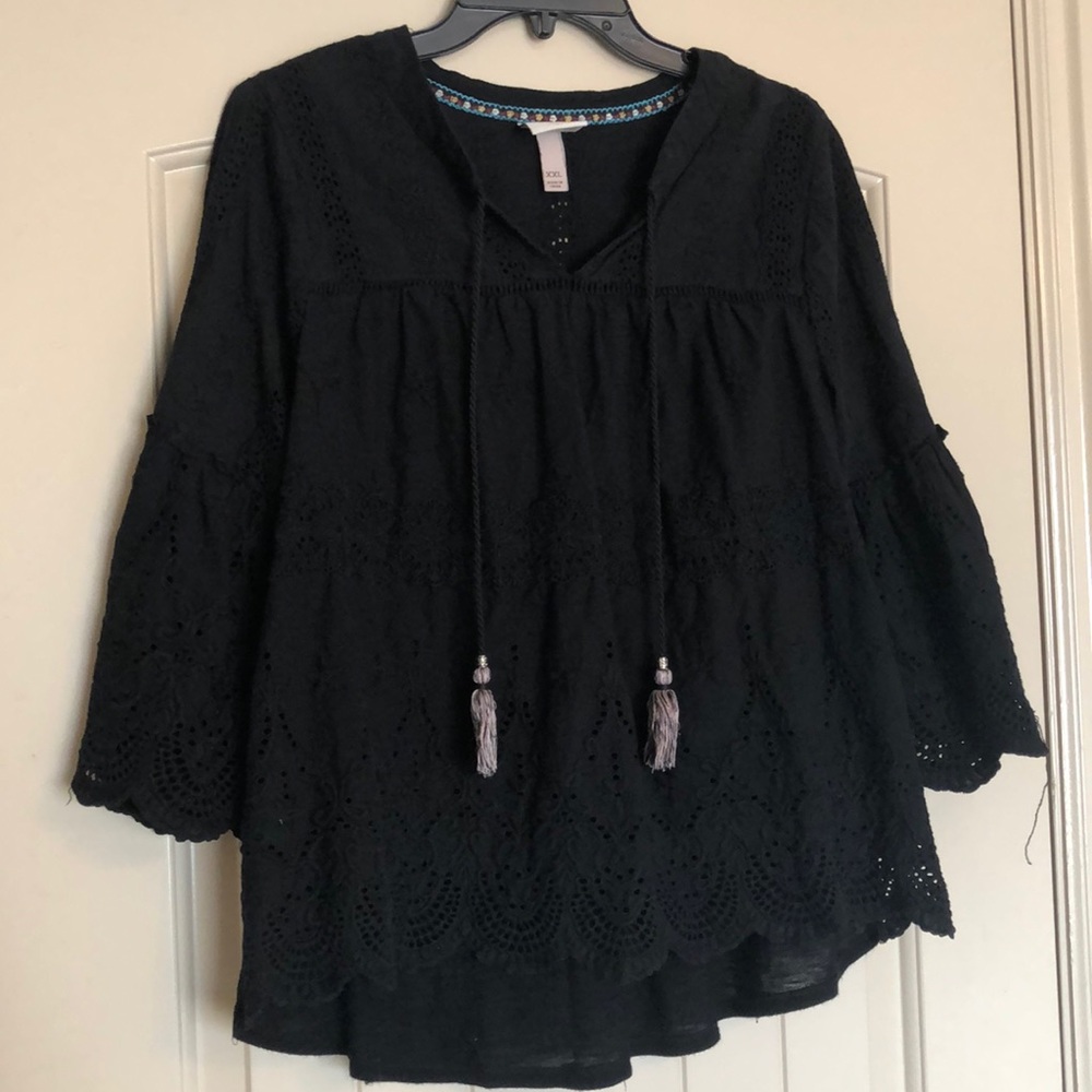 Black blouse